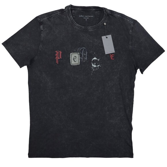 John Varvatos Other - John Varvatos Crew Neck Short Sleeve Graphic Men's Fashion T-Shirt M NWT Black